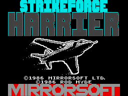 Strike Force Harrier (1986)(Mirrorsoft)